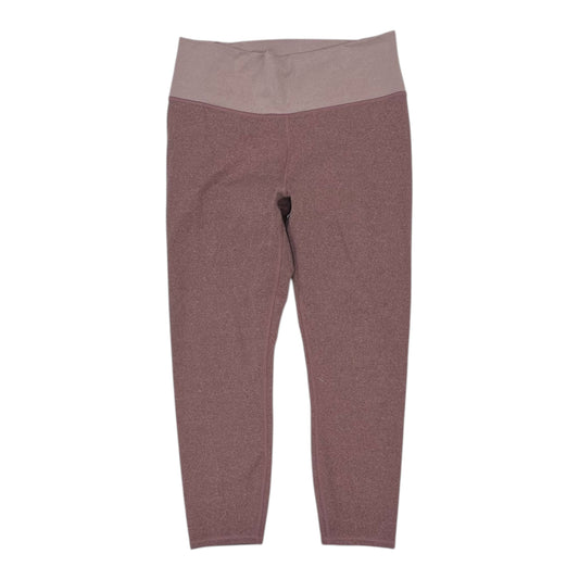 Athletic Leggings By Fabletics In Pink, Size:L