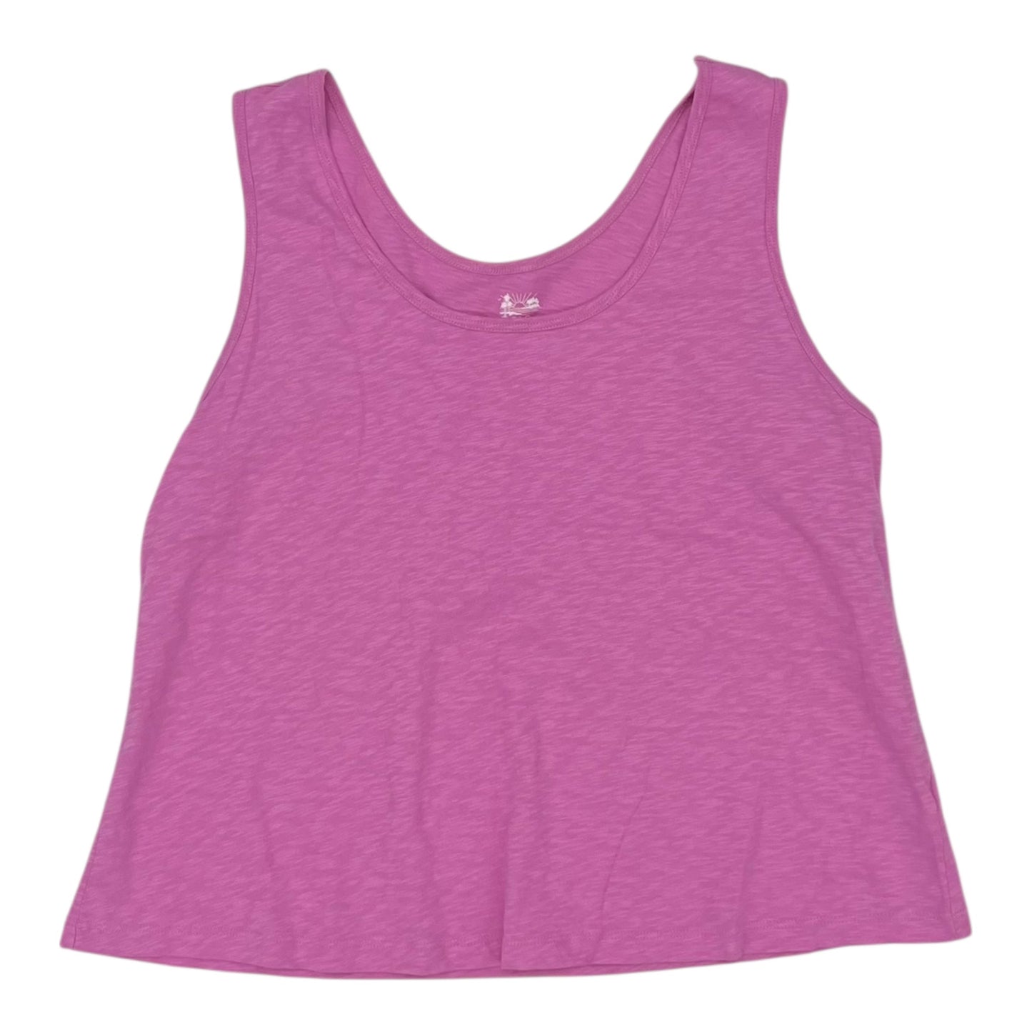 Top Sleeveless Basic By C And C In Pink, Size:Xl