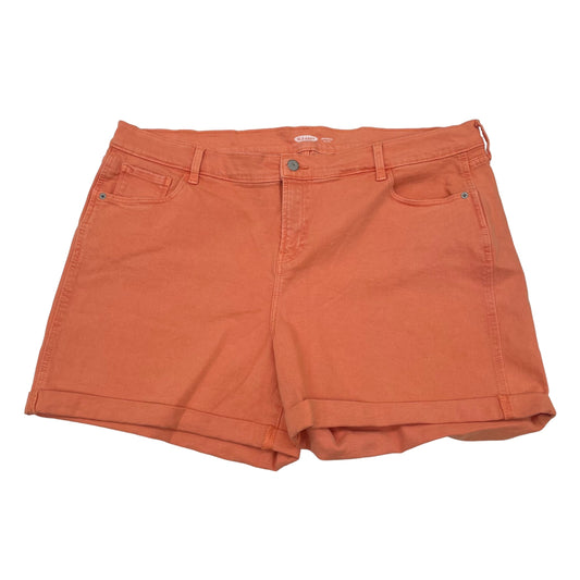 ORANGE DENIM OLD NAVY SHORTS, Size 18