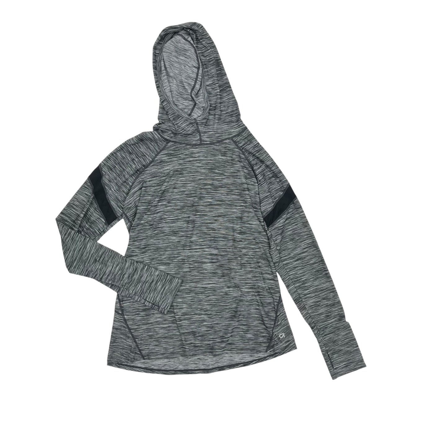 Athletic Top Ls Hoodie By Gapfit In Grey, Size:L