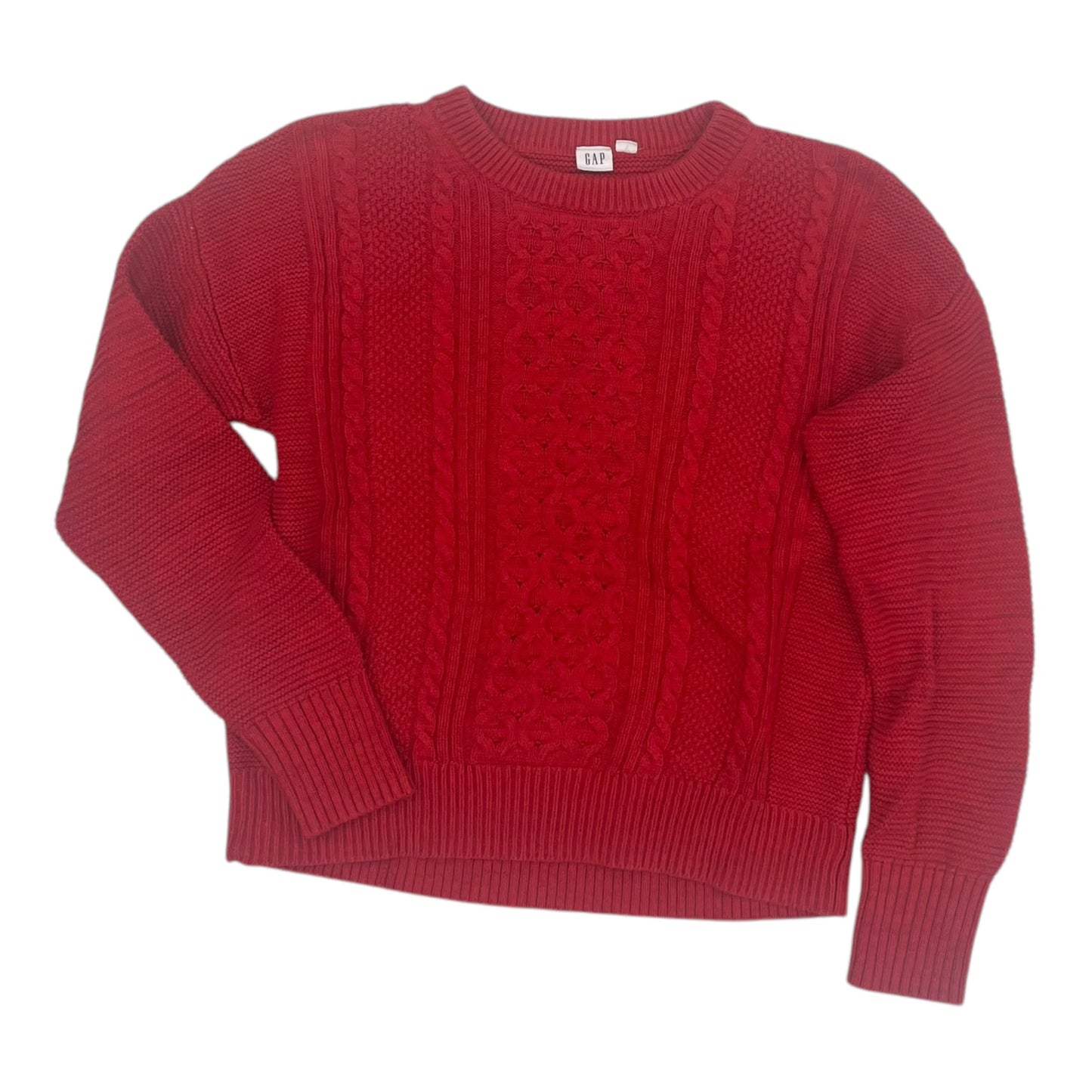 Sweater By Gap In Red, Size:S