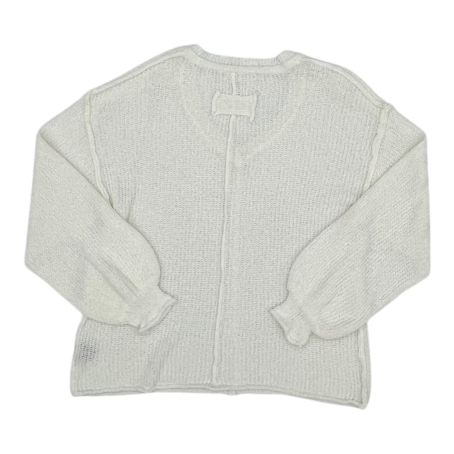 Sweater By Pol In White, Size:L