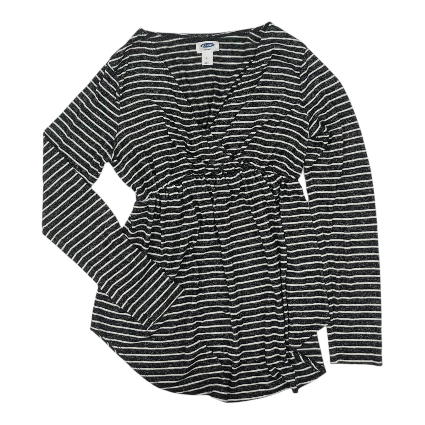 Mat Top Ls By Old Navy In Black & White, Size:M