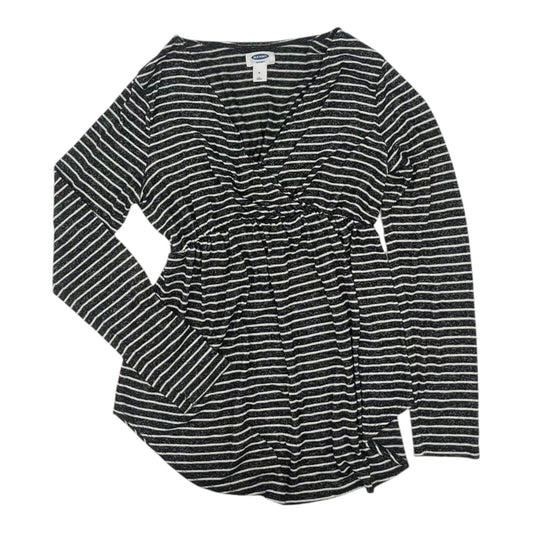 Mat Top Ls By Old Navy In Black & White, Size:M