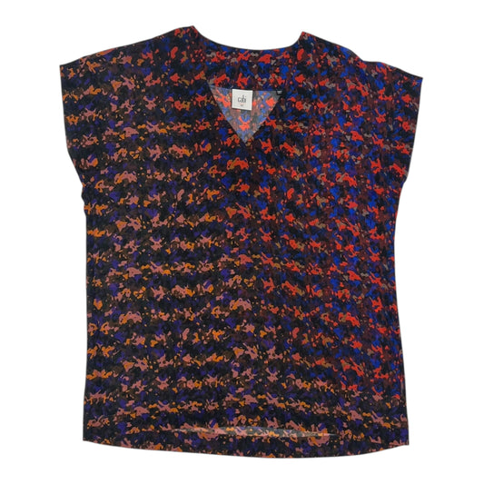 Blouse Ss By Cabi In Blue & Red, Size:Xs