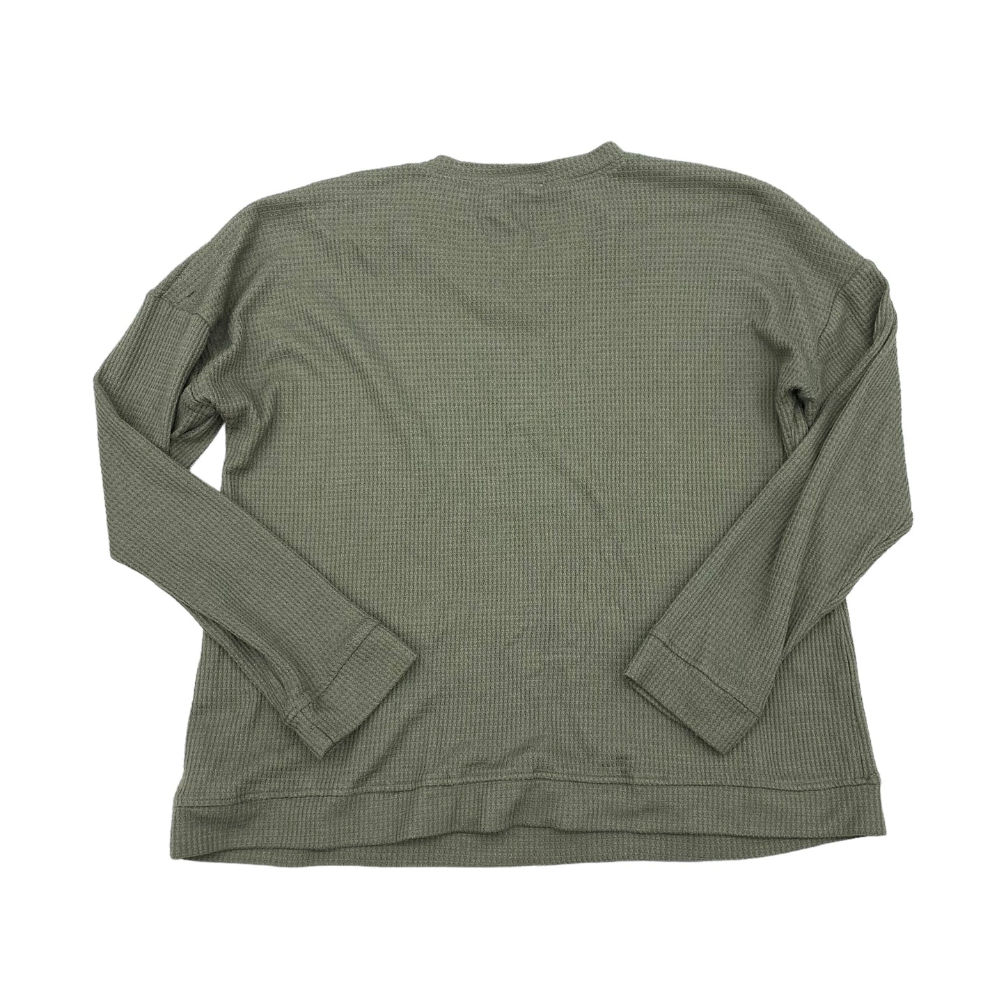 GREEN TOP LS by CLOTHES MENTOR Size:L