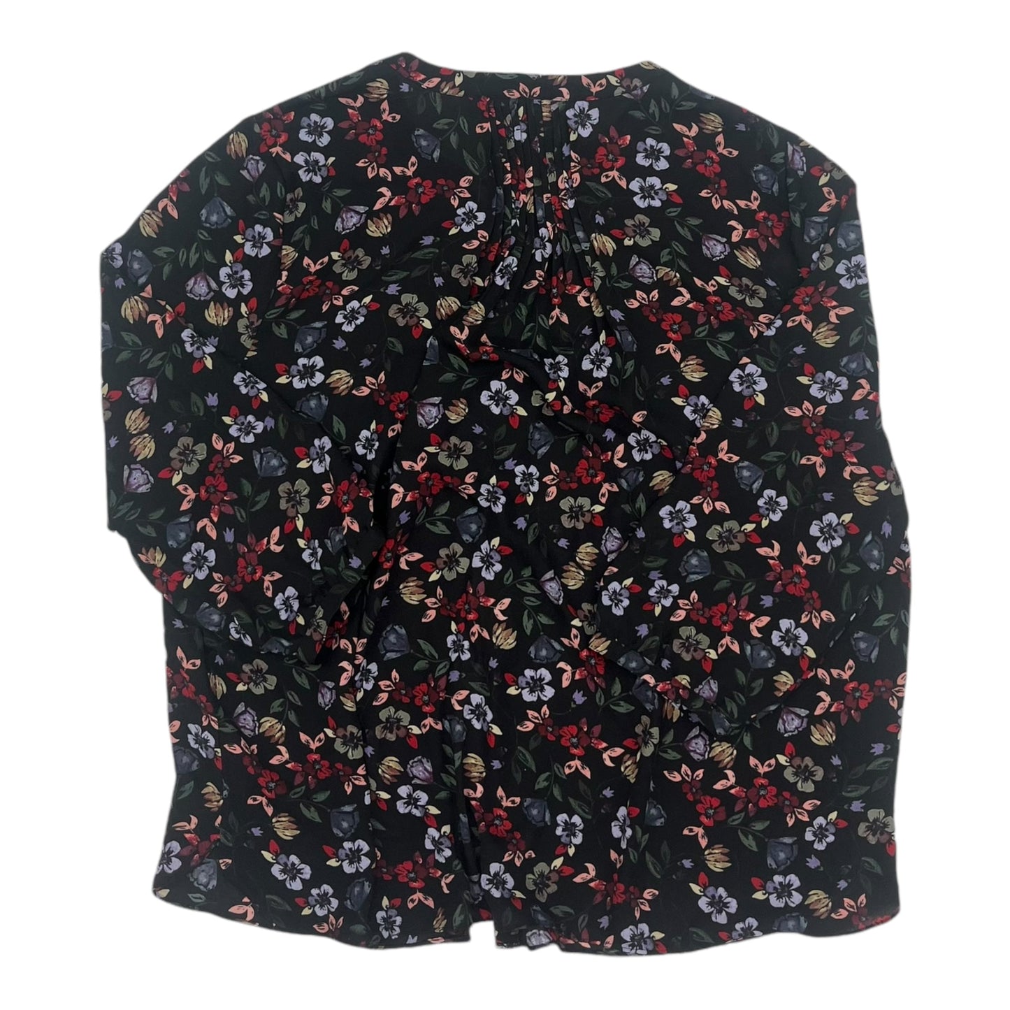 Blouse Ls By Not Your Daughters Jeans In Floral Print, Size:L