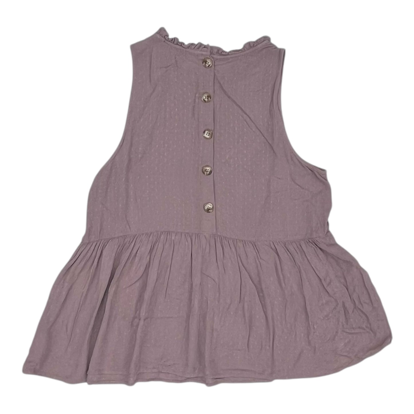 Blouse Sleeveless By Staccato In Purple, Size:S