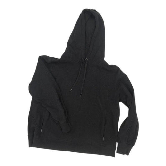 Sweatshirt Hoodie By Athleta In Black, Size:1X