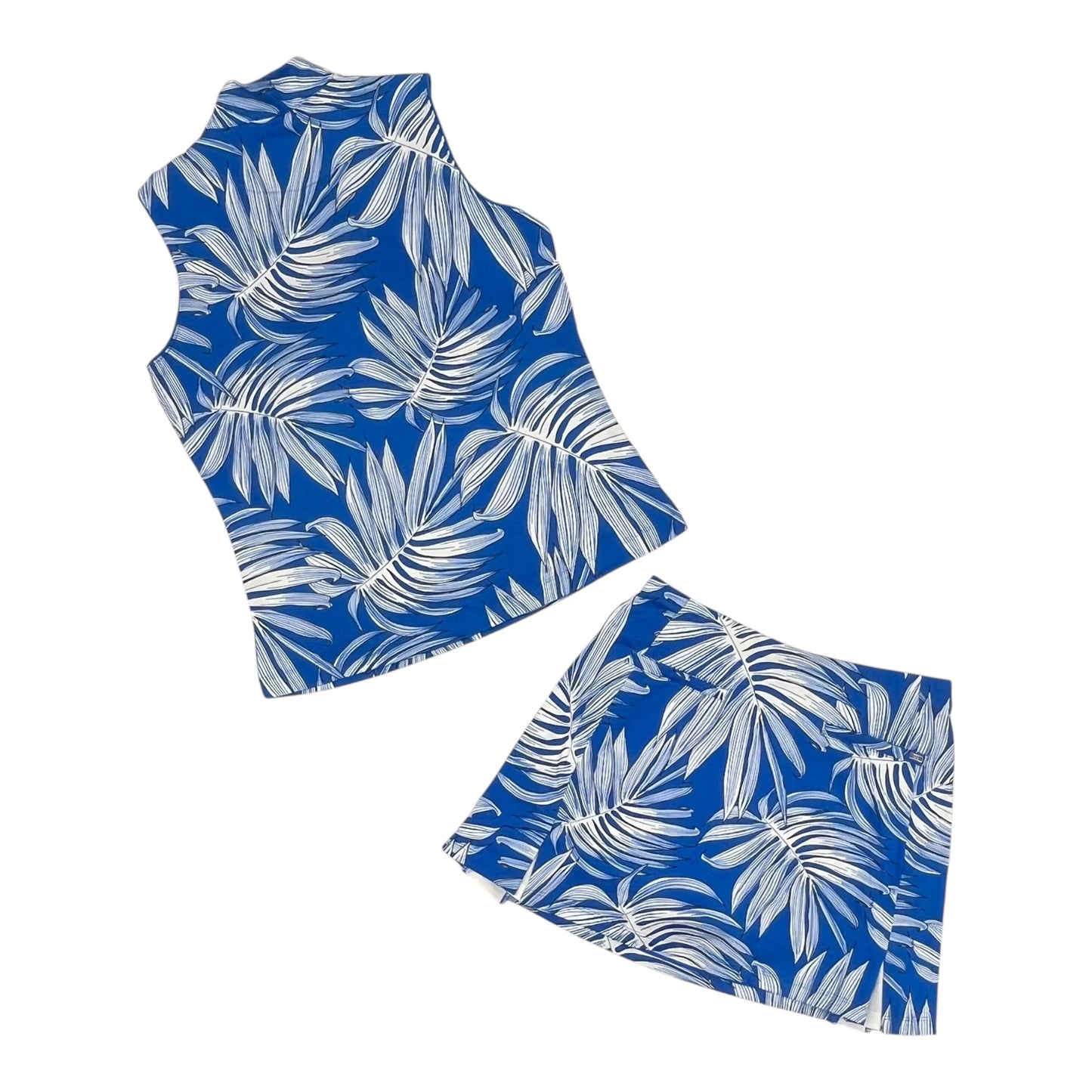 Skirt Set 2Pc By Tail In Blue & White, Size:S