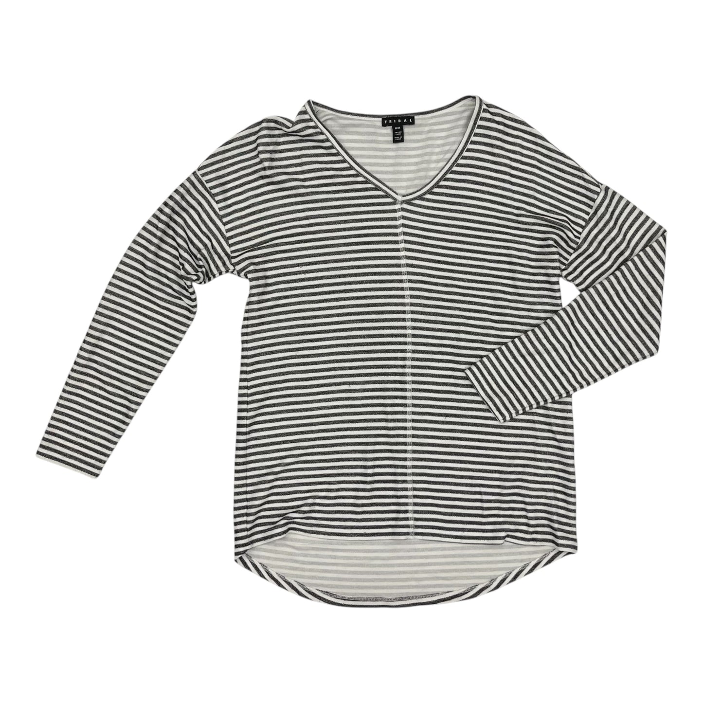 Top Ls By Tribal In Black & White, Size:M