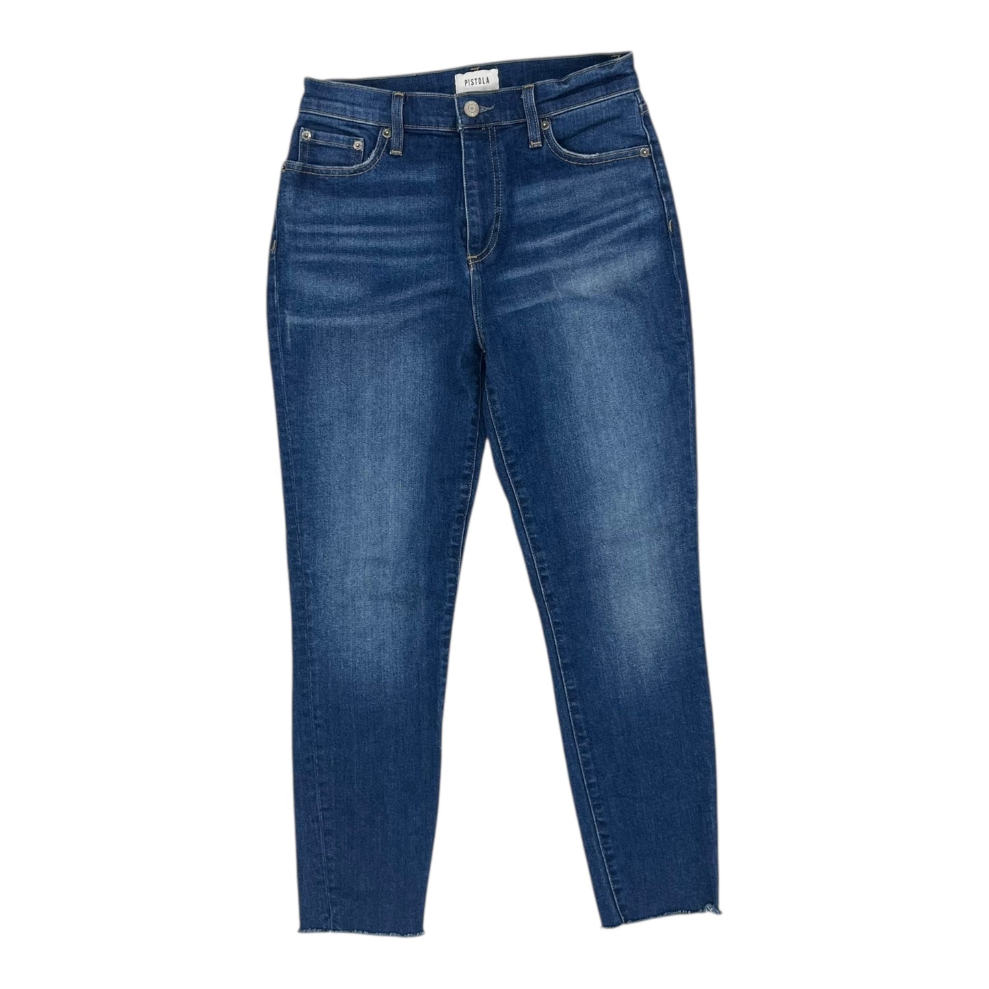 Jeans Skinny By Pistola In Blue Denim, Size:6