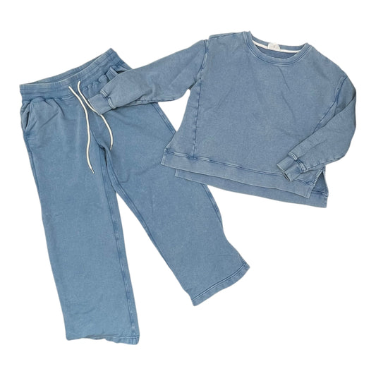 Lounge Set Pants By Lou And Grey In Blue, Size:S