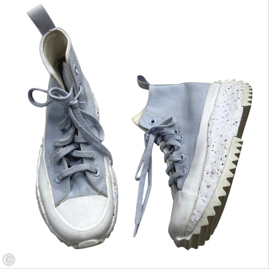 Shoes Sneakers By Converse In Blue & White, Size: 6.5