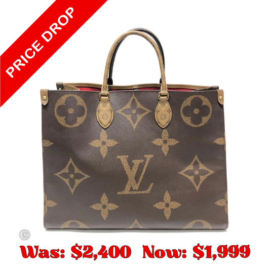 Tote Luxury Designer By Louis Vuitton, Size: Large