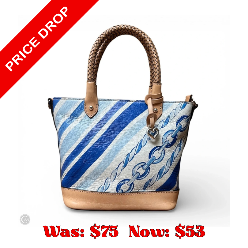 Crossbody Leather By Brighton, Size: Medium