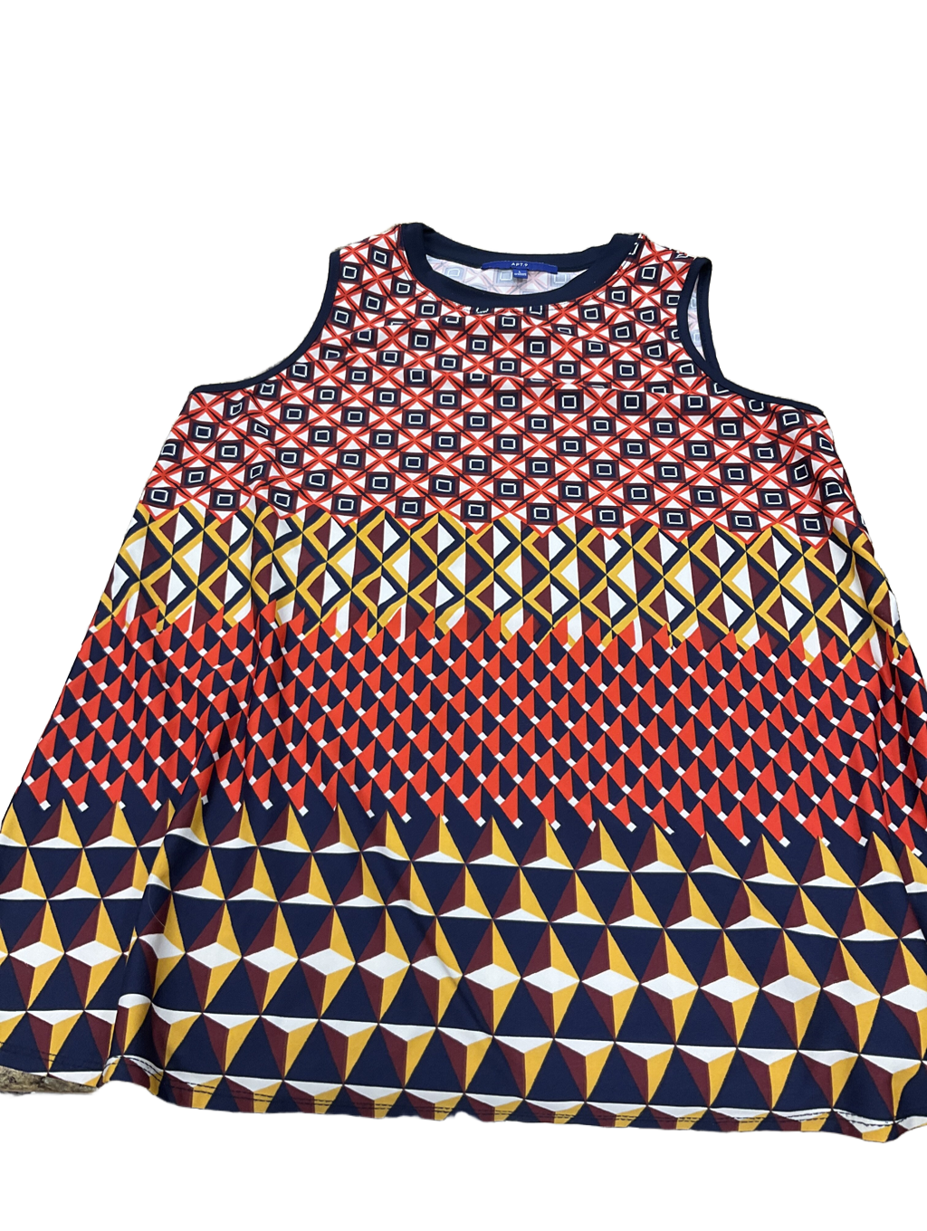 Top Sleeveless By Apt 9  Size: L