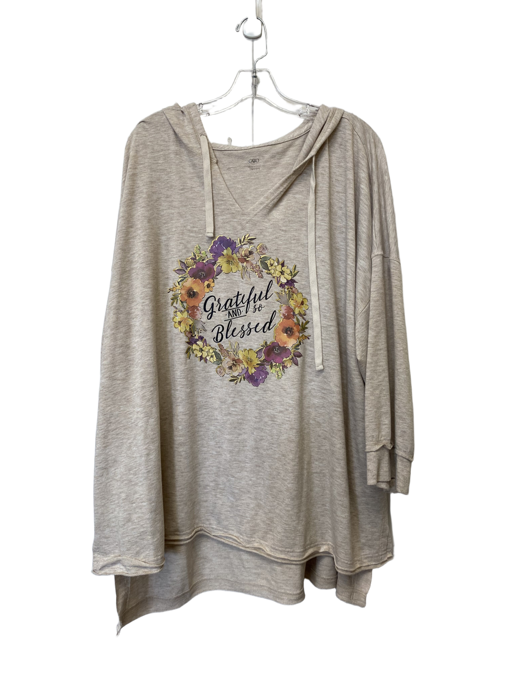 Sweatshirt Hoodie By Cato  Size: 26