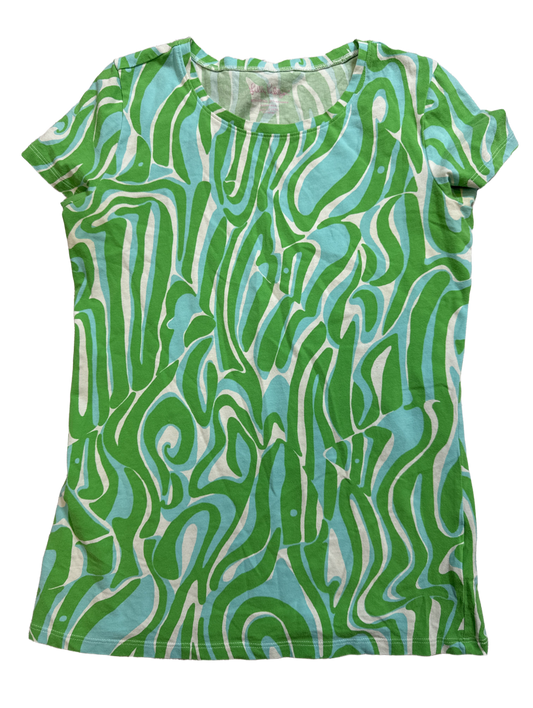 Top Short Sleeve Designer By Lilly Pulitzer  Size: Xxs