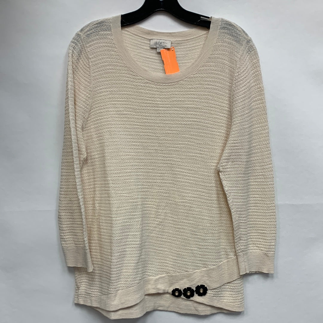 Top Long Sleeve By Loft  Size: L