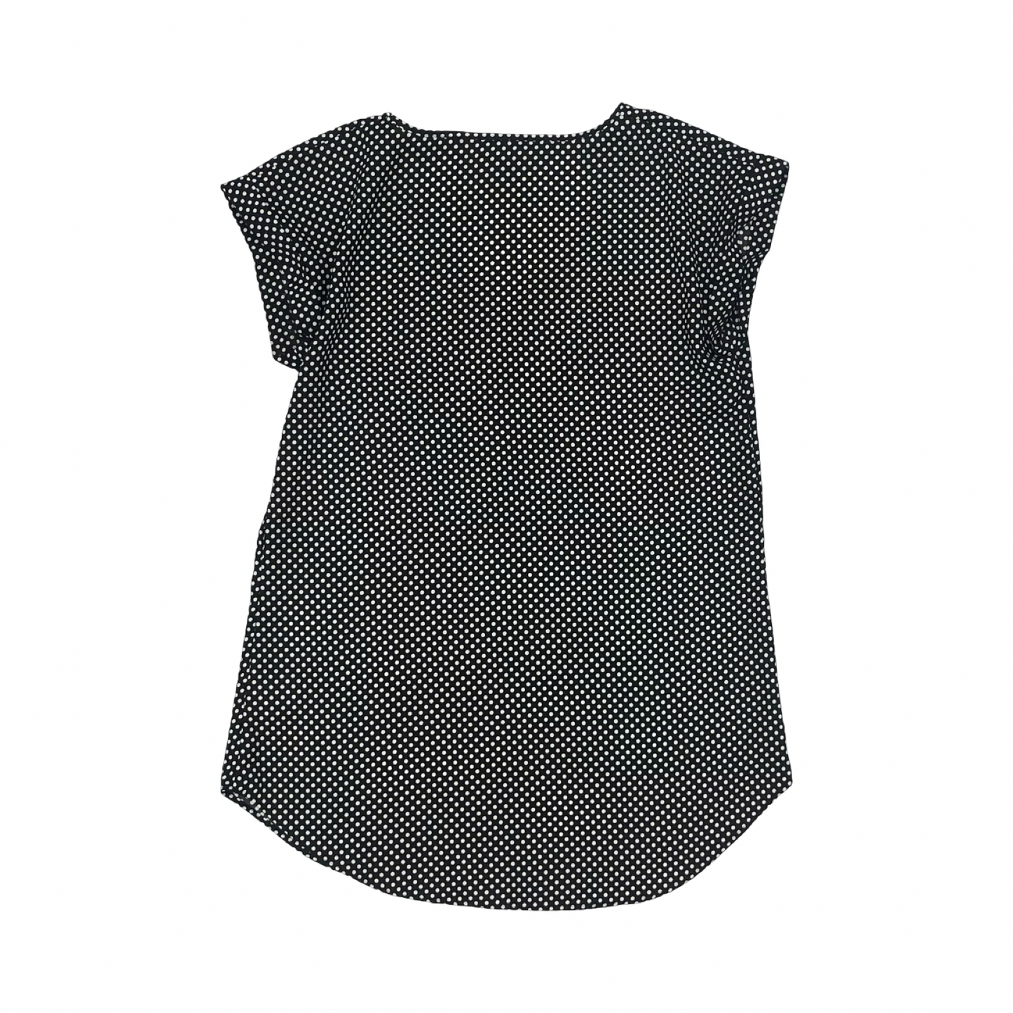 Blouse Ss By Express In Black & White, Size:Xs