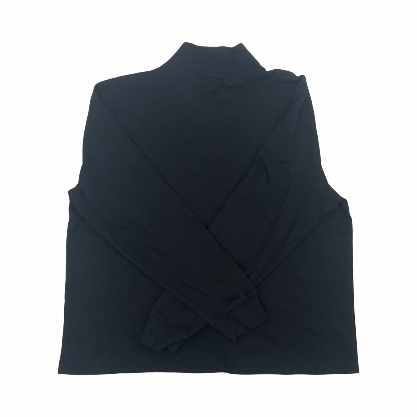 Top Ls By Lands End In Black, Size:L