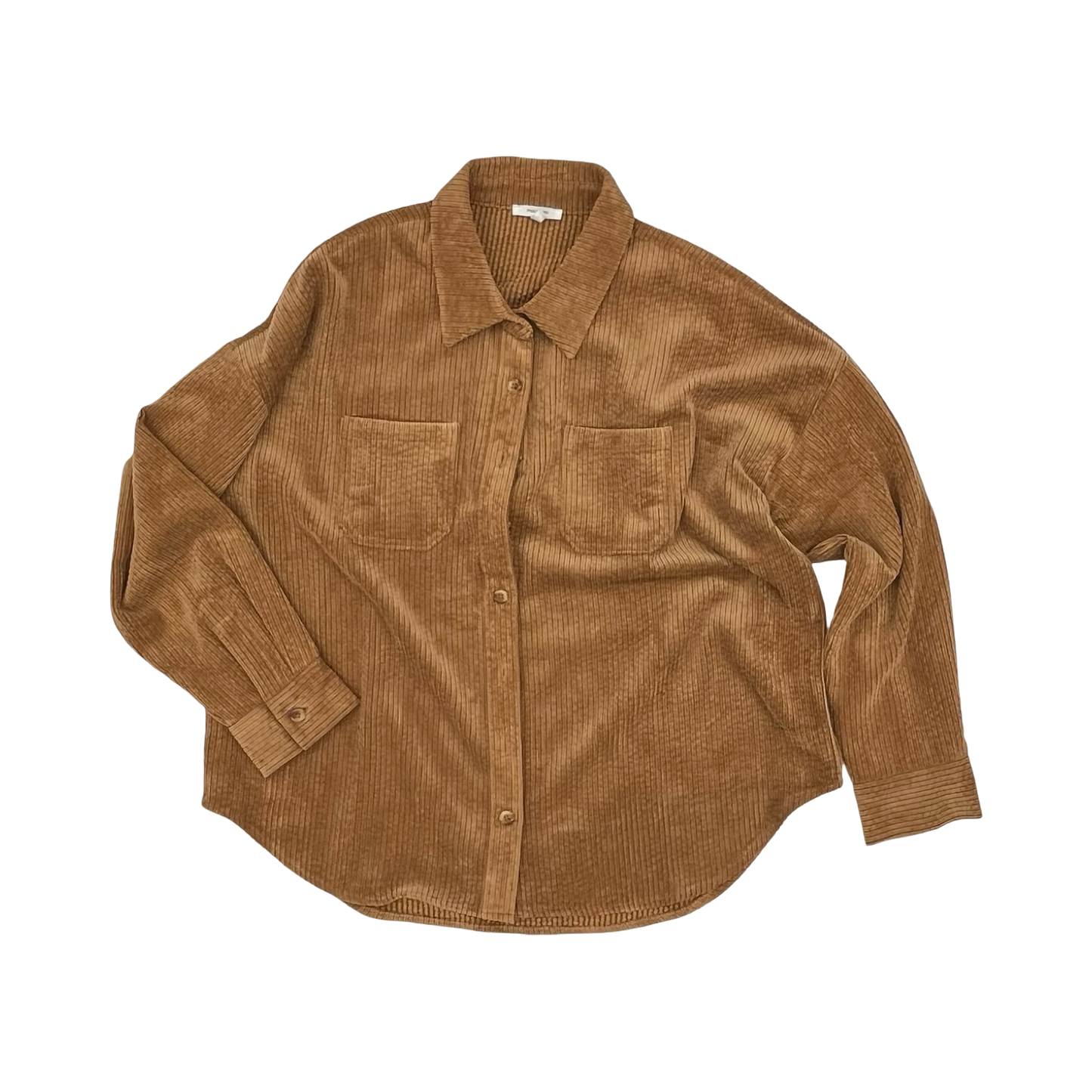 Top Ls By Maurices In Brown, Size:L