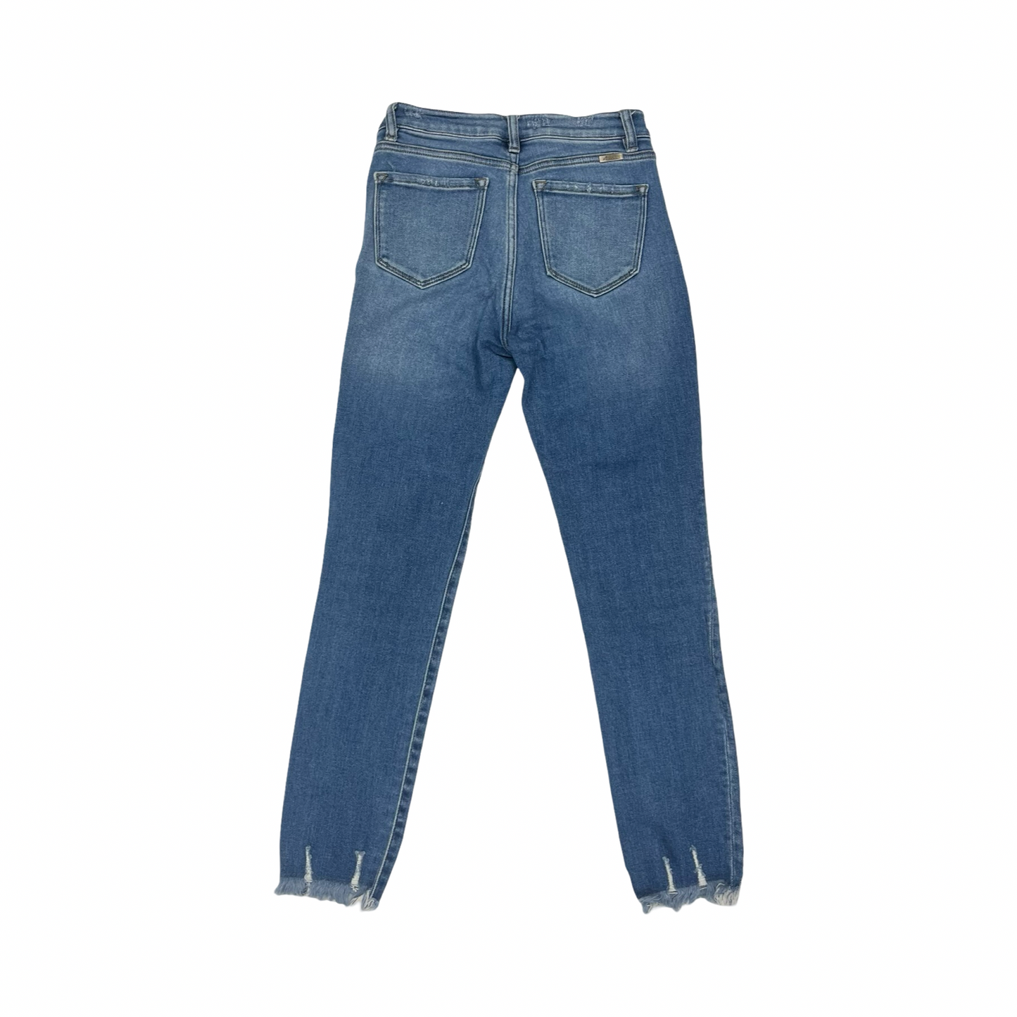 Jeans Skinny By Kancan In Blue Denim, Size:4