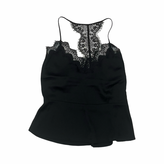 Blouse Sleeveless By Express In Black, Size:M