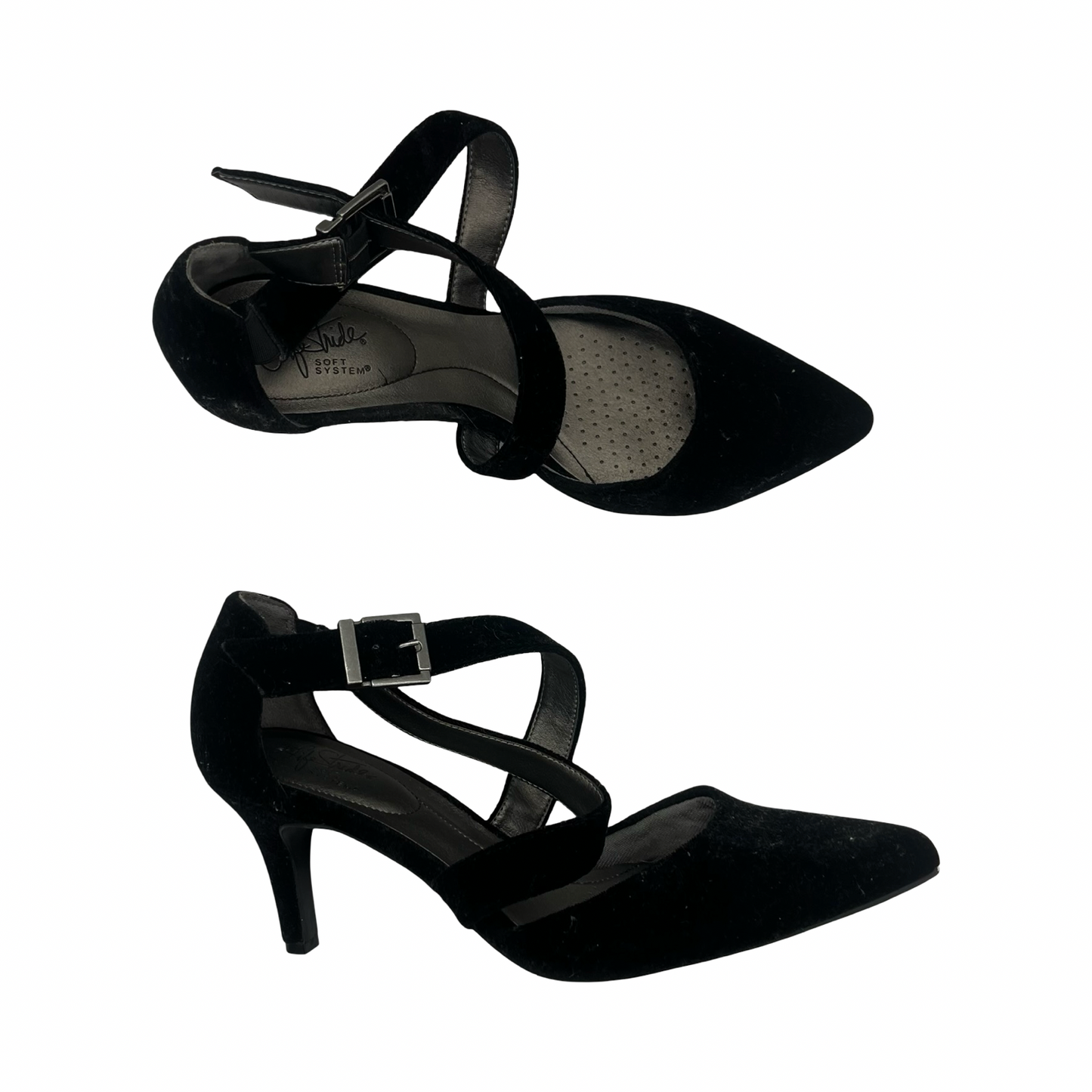 Shoes Heels Kitten By Life Stride In Black, Size:10