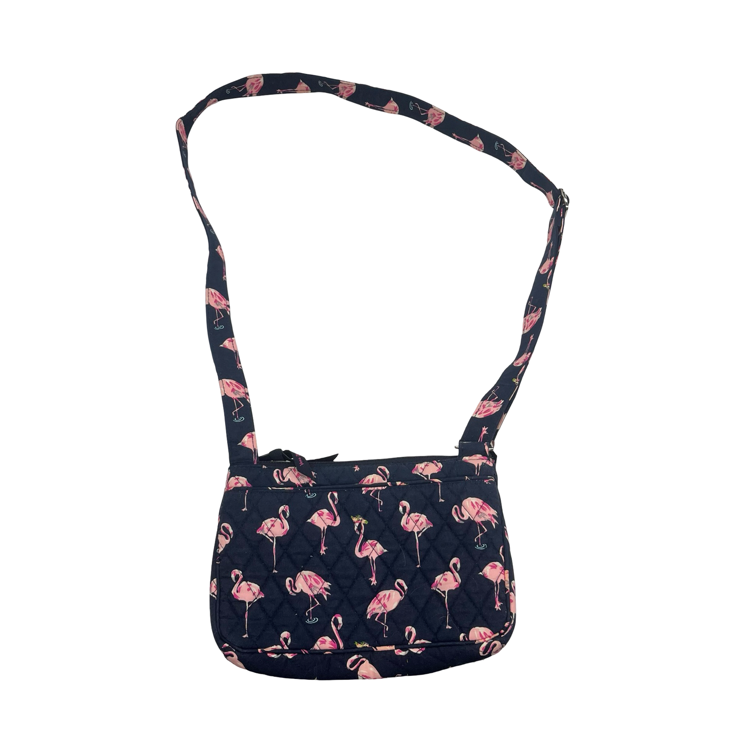 Crossbody By Vera Bradley In Blue & Pink, Size:Small