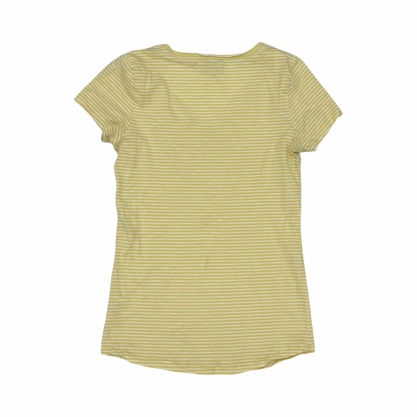 Top Ss By Toad & Co In White & Yellow, Size:Xs