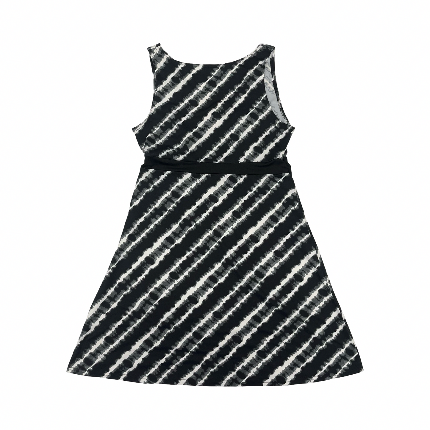 Dress Casual Midi By Lola In Black & White, Size:L
