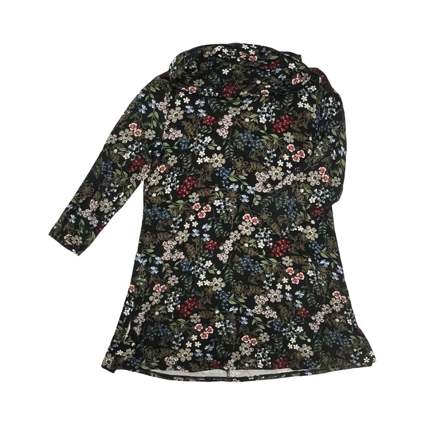 Tunic Ls By J. Jill In Floral Print, Size:S