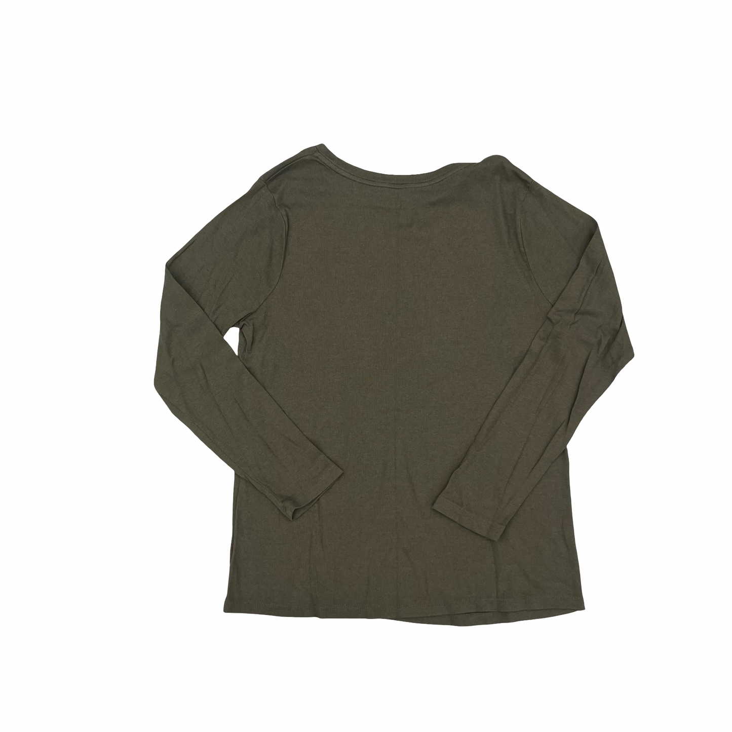 Top Ls Basic By A New Day In Green, Size:Xxl