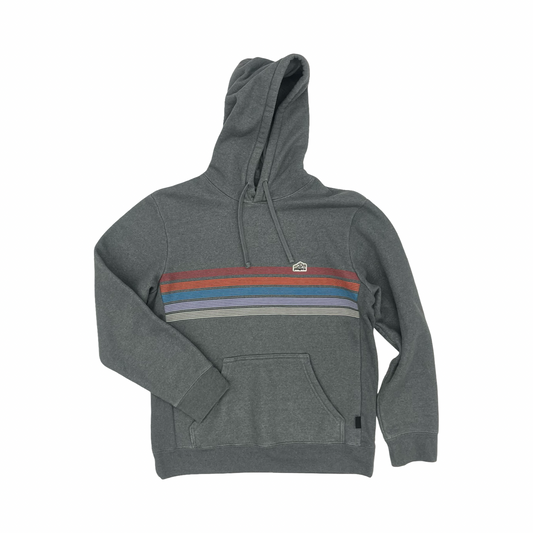 Athletic Sweatshirt Hoodie By Patagonia In Grey, Size:M