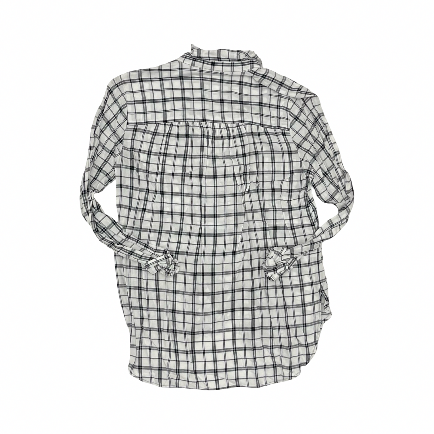 Blouse Ls By Loft In White, Size:S