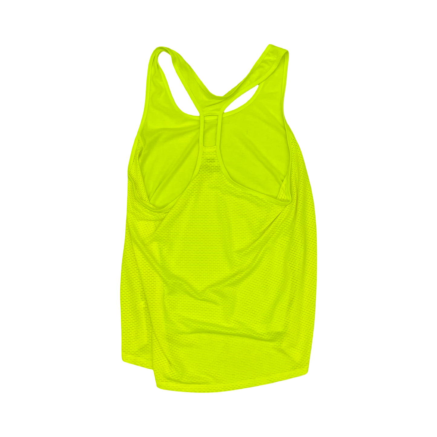 Athletic Tank Top By Zone Pro In Yellow, Size:1X