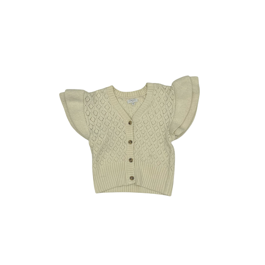 Sweater Cardigan By Habitual In Tan, Size:M