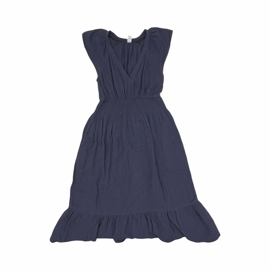 Dress Casual Midi By Old Navy In Blue, Size:S