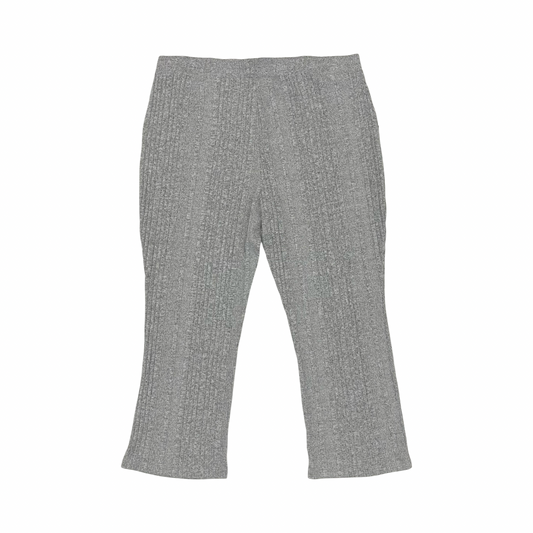 Pants Lounge By Cuddl Duds In Grey, Size:2X
