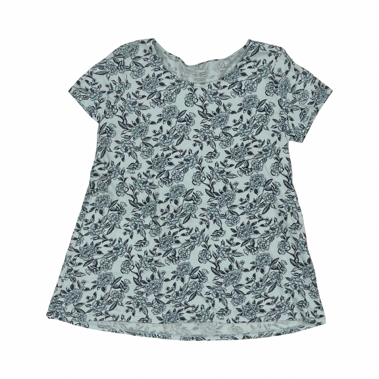 Top Ss By Pure Jill In Blue, Size:S