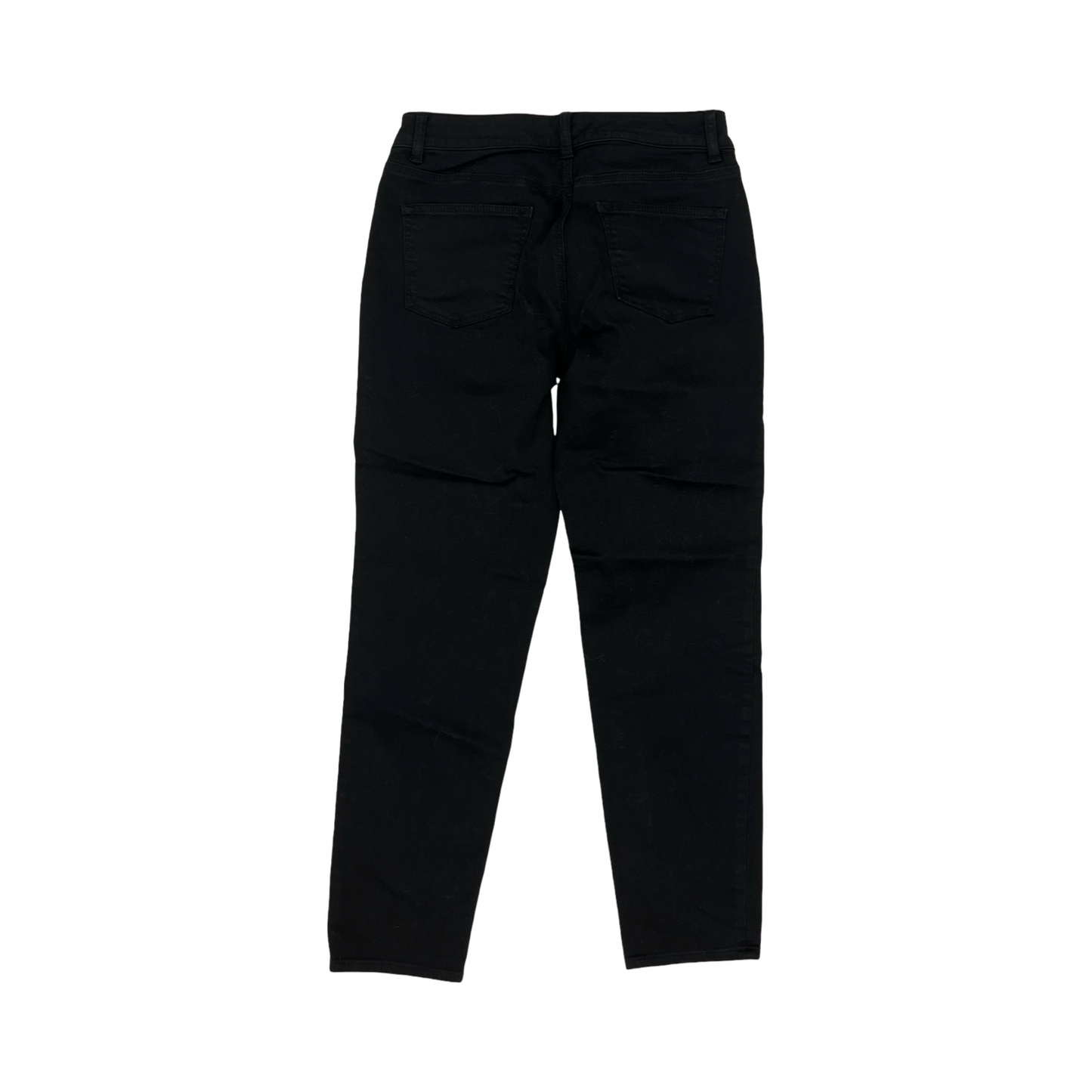 Jeans Straight By Talbots In Black, Size:6