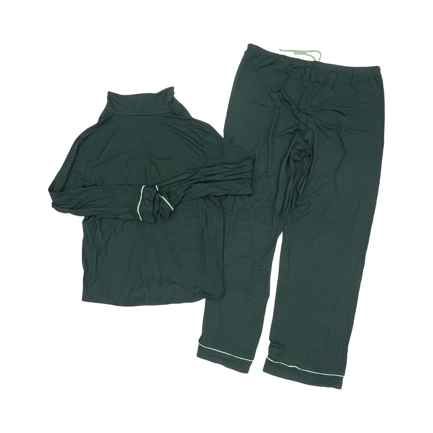 Pajamas 2Pc By Auden In Green, Size:Xl