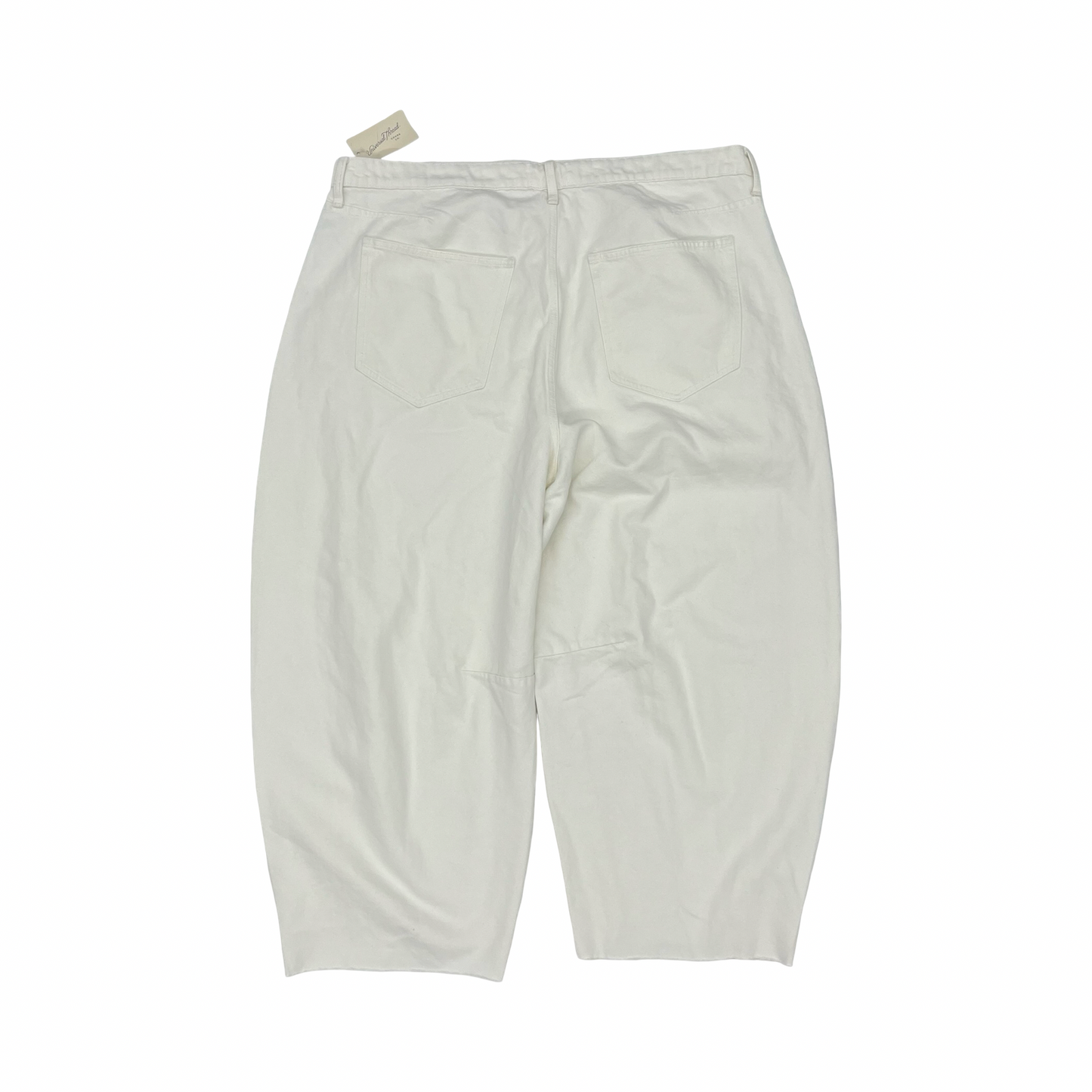 Jeans Straight By Universal Thread In Cream, Size:20
