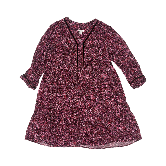Dress Casual Short By J. Jill In Pink & Purple, Size:Mp