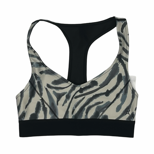 Athletic Bra By Good American In Grey & Tan, Size:L