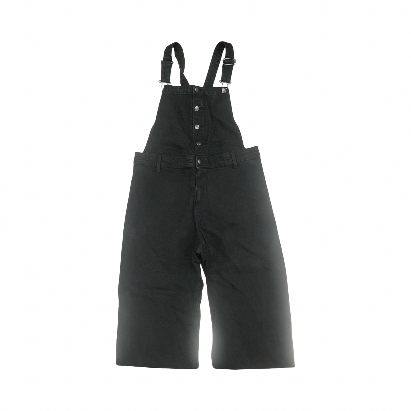 Overalls By Universal Thread In Black Denim, Size:16