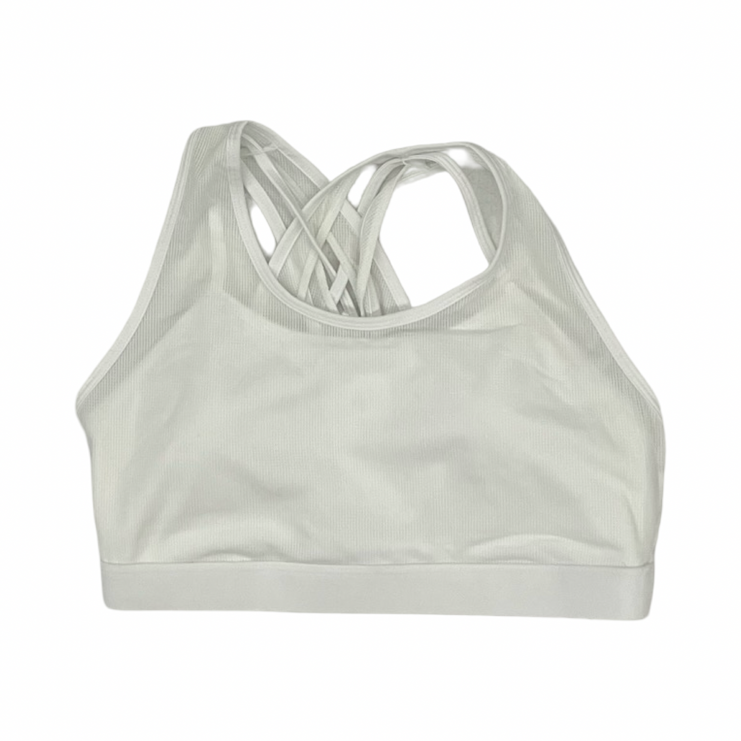 Athletic Bra By Fabletics In White, Size:L