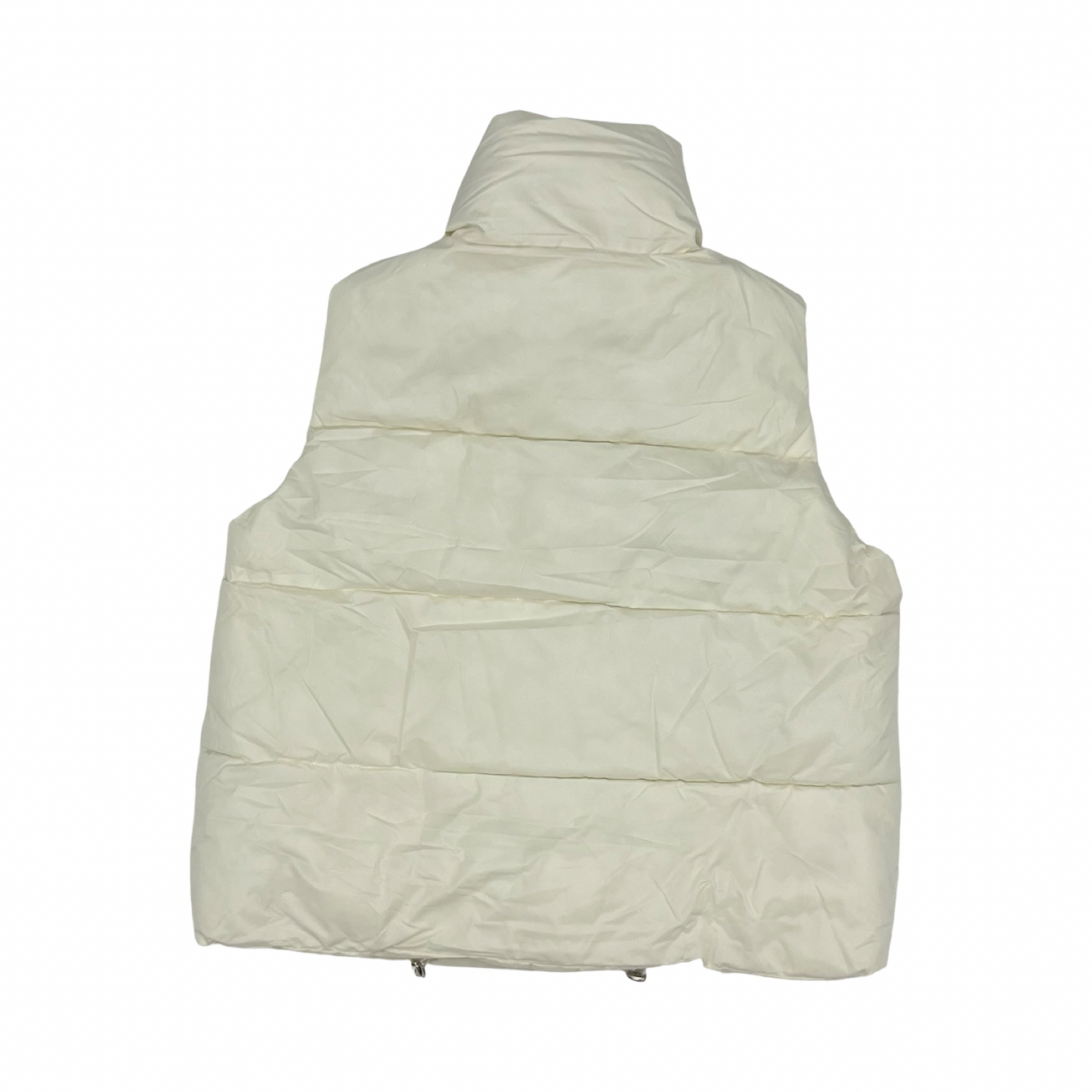 Vest Puffer & Quilted By Cmf In Cream, Size:M